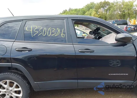 2015 Jeep Cherokee Sport from USA, damaged, VIN 1C4PJLAB0FW566100